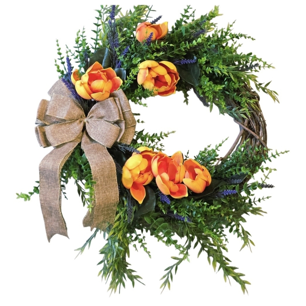 Rustic Spring Wreath - Picture 5 of 9